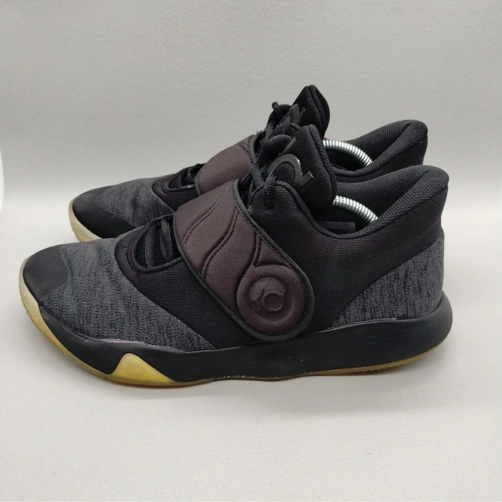 Nike KD Trey V 6 Basketball Sneakers Mens Size 12 Black Dark Grey Athletic Shoe